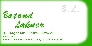 botond lakner business card